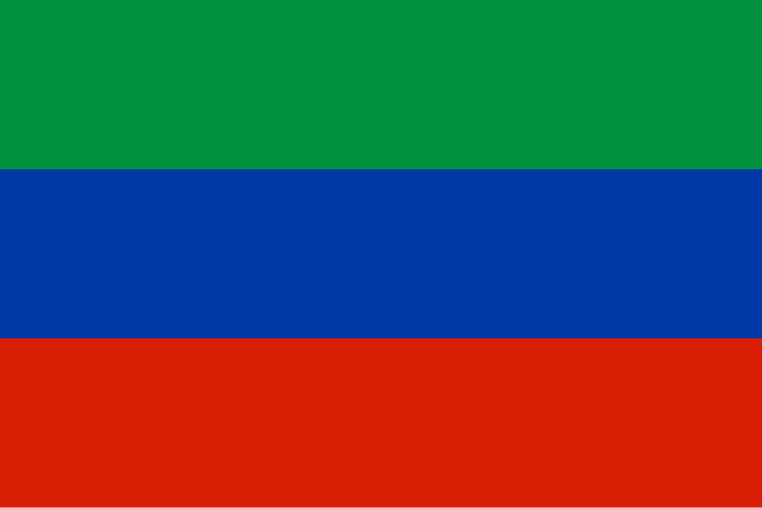 Dagestan flag, 3x5 ft polyester wall flag with grommets