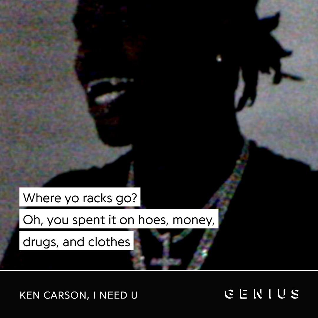 Ken Carson "Where Yo Racks Go?" Flag