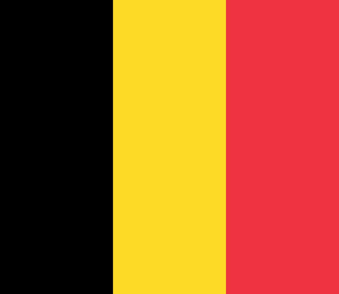 Belgium flag, 3x5 ft polyester wall flag with grommets