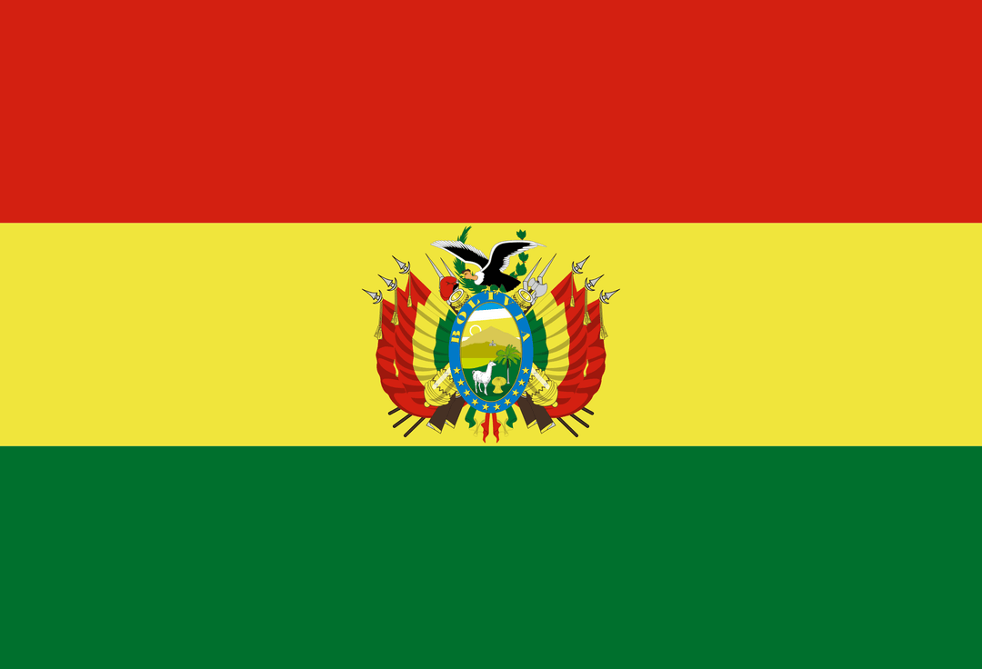 Bolivia flag, 3x5 ft polyester wall flag with grommets