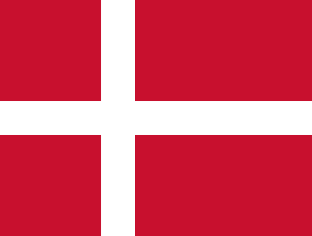 Denmark flag, 3x5 ft polyester wall flag with grommets