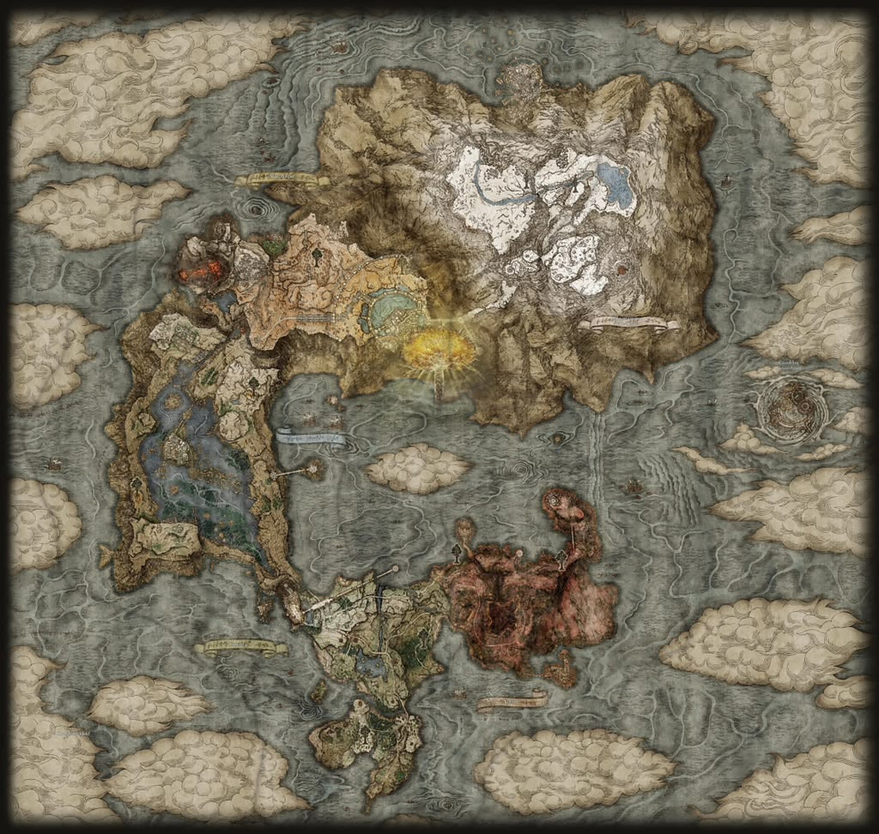 Country Flag Colouring In Elden Ring Map Flag | Lands Between Banner