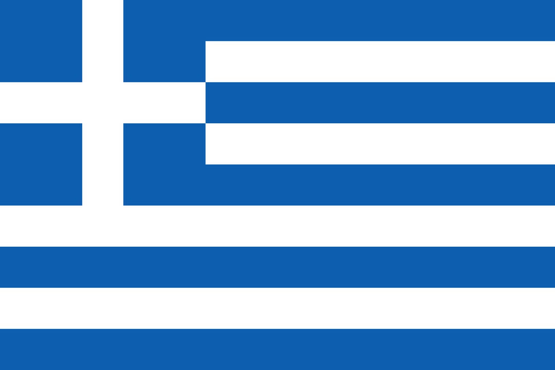Greece flag, 3x5 ft polyester wall flag with grommets