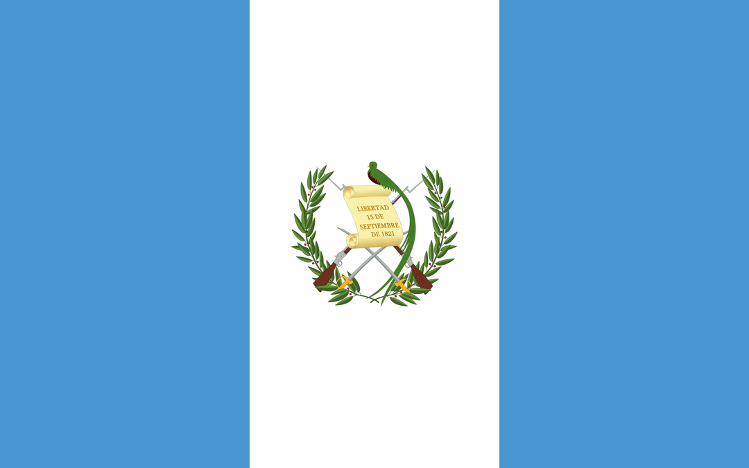 Guatemala flag, 3x5 ft polyester wall flag with grommets