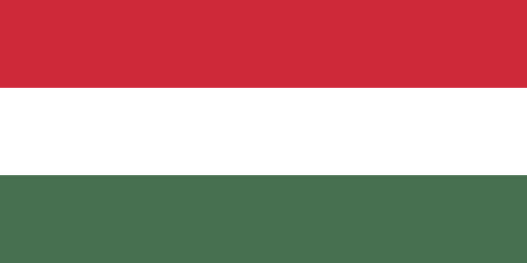 Hungary flag, 3x5 ft polyester wall flag with grommets