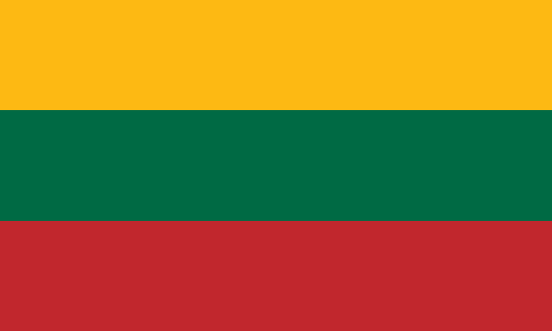 Lithuania flag, 3x5 ft polyester wall flag with grommets