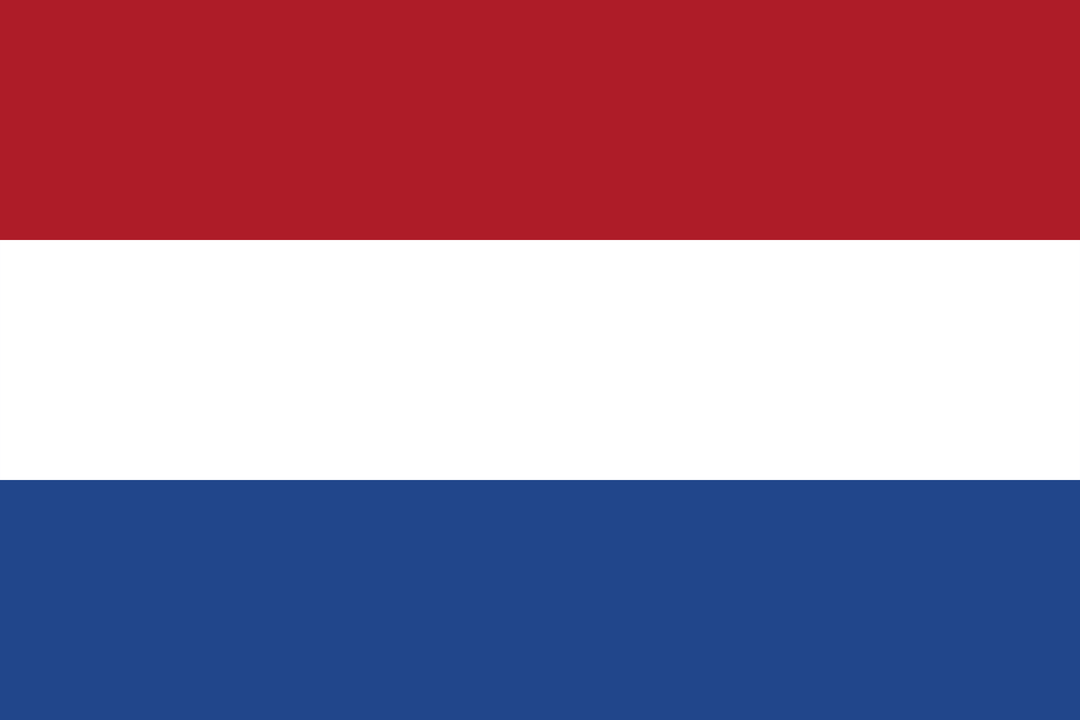 Netherlands flag, 3x5 ft polyester wall flag with grommets