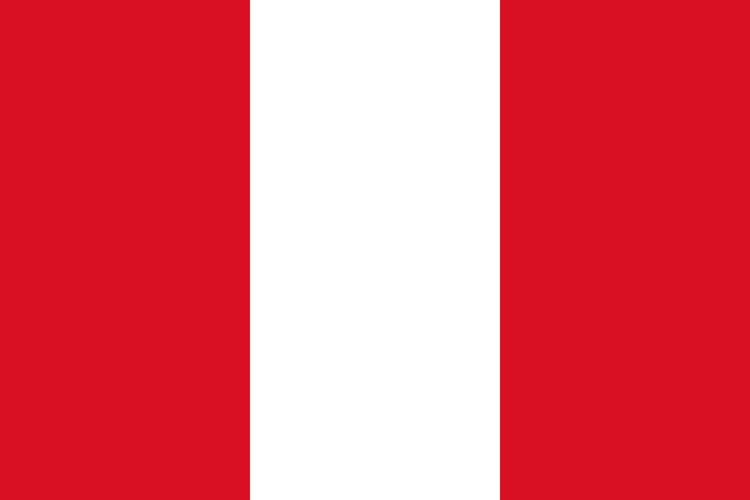 Peru flag, 3x5 ft polyester wall flag with grommets