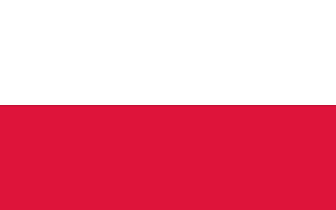 Poland flag, 3x5 ft polyester wall flag with grommets