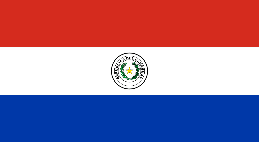 Paraguay flag, 3x5 ft polyester wall flag with grommets